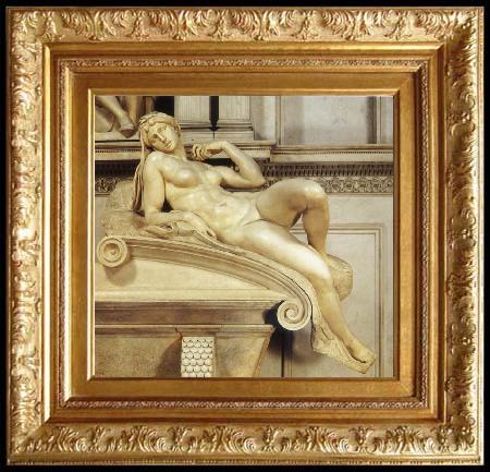framed  Michelangelo Buonarroti Dawn, Ta3142-1